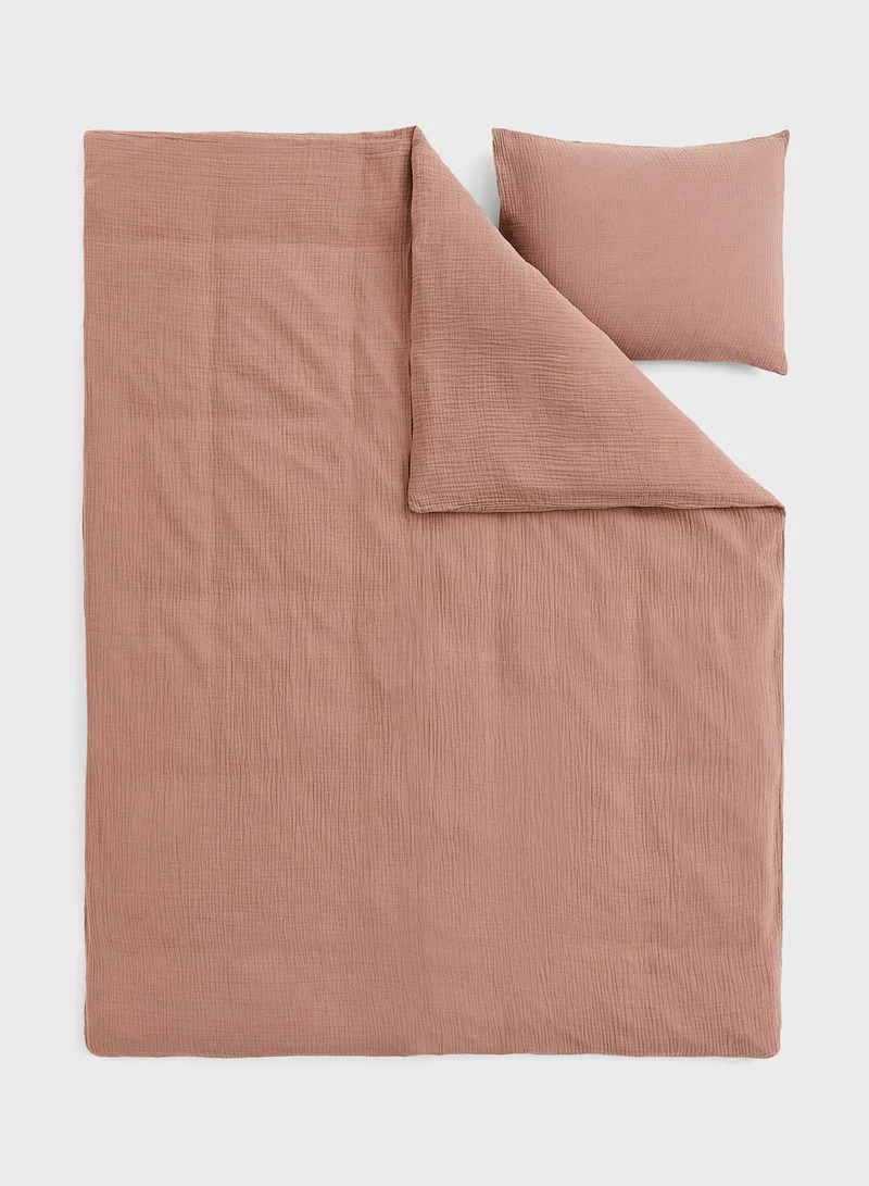 H&M Cotton Duvet Cover Set