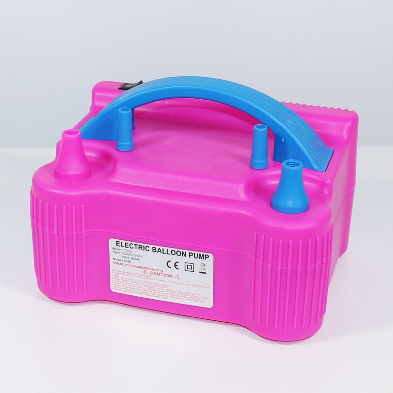 New Generation Balloon Electric Inflator Automatic Inflator Pump Balloon Blowing Tool Portable Double Hole Air Aspirator Electric air pump