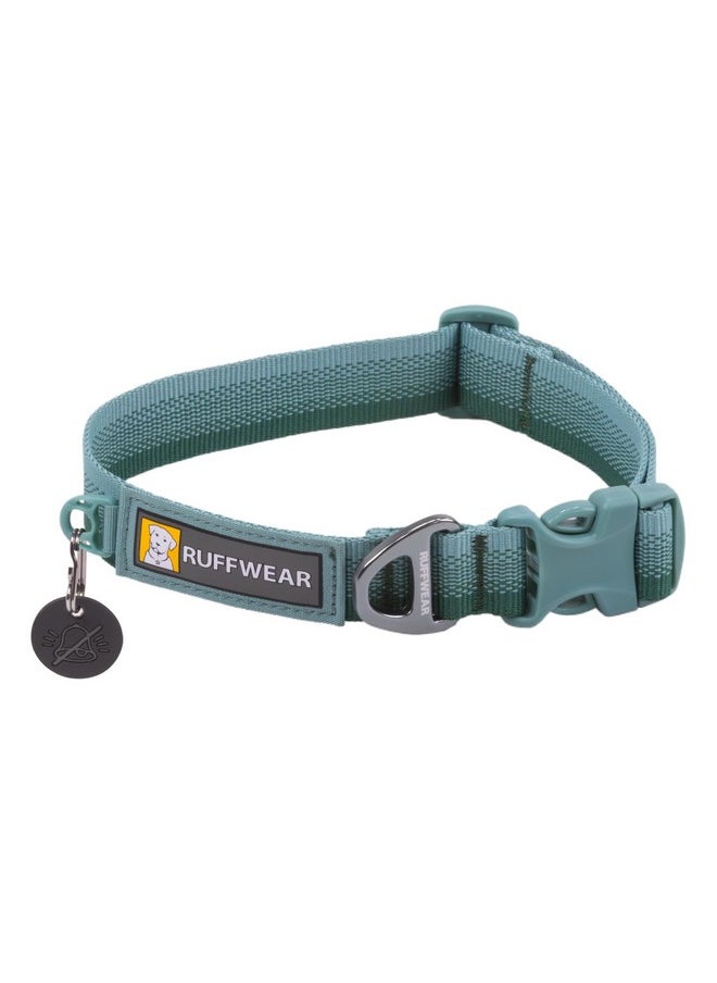 RUFFWEAR Ruffwear, Front Range Dog Collar, Durable and Comfortable Collar for Everyday Use, River Rock Green, 20"-26"  - Image 1