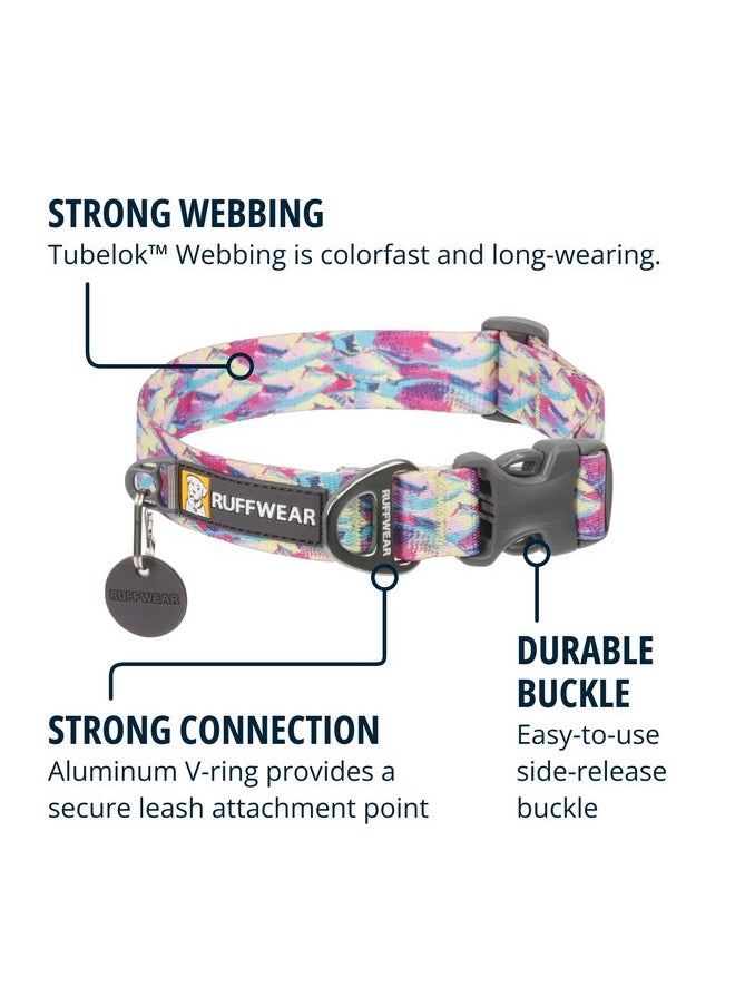 RUFFWEAR Ruffwear, Front Range Dog Collar, Durable and Comfortable Collar for Everyday Use, River Rock Green, 20"-26"  - Image 2