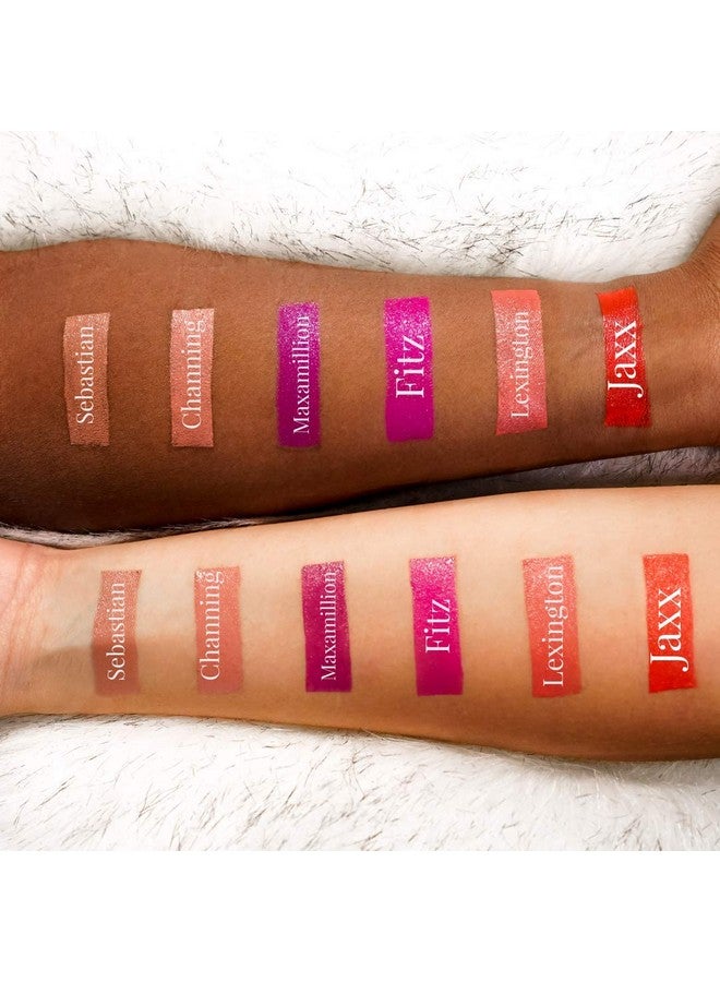 SKONE Cosmestics ; Charm Collection ; Luxe Hydrating Lip Stick ; Vegan Formula ; Infused With Vitamin E ; Long Lasting Lightweight Lip Balm ; Color Channing - Image 4