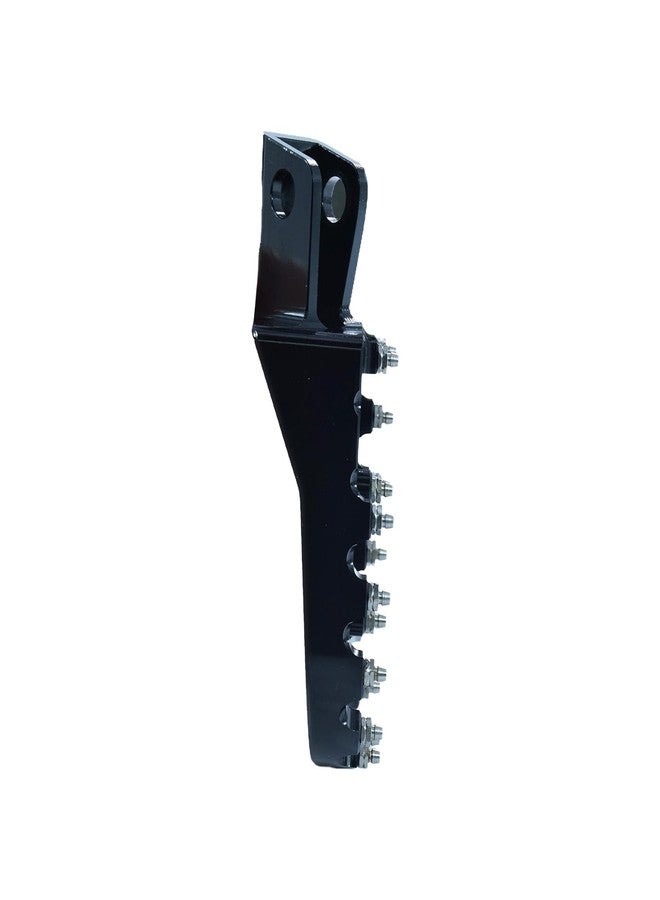 KZLM Motorcycle Foot Pegs CNC Foot Pedals Rest Compatible for KLR650 KLR 650 1987-2018 2021-2024 Vstrom 650 1000 Black - Image 5