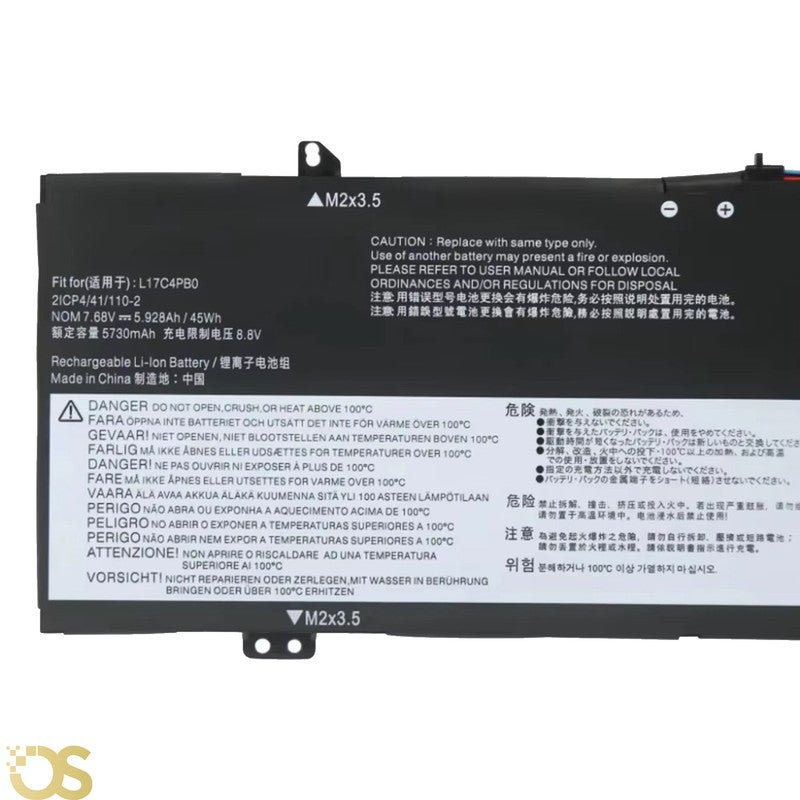 OS Battery Compatible with Lenovo IdeaPad 530S-14IKB 530S-14ARR 530S-15IKB Yoga 530-14IKB 530-14ARR Flex 6-14IKB Flex 6-14ARR L17C4PB0  From OS Store - 3 Month Warranty - Image 2