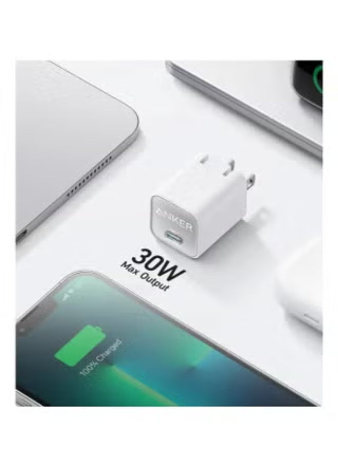 Anker Ultra Fast Charger B2639  30W With Type-C To Type-C Cable - Image 2