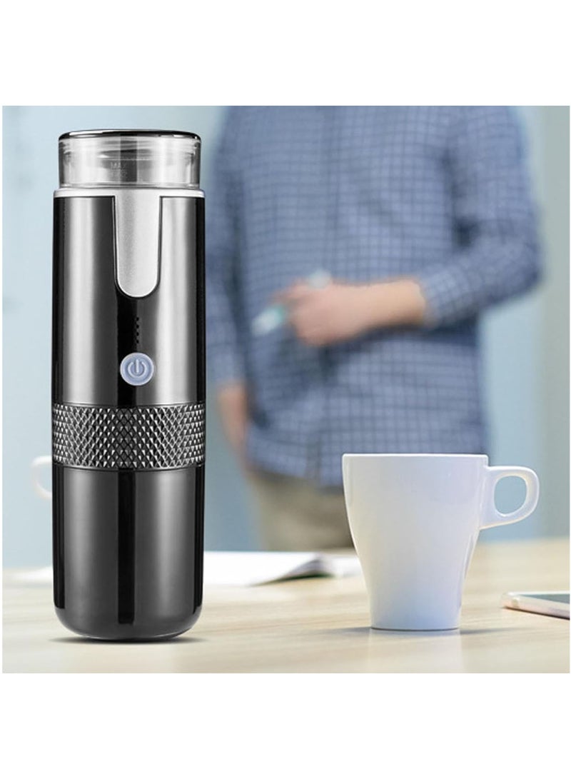 MarlaMall Portable Espresso Machine, Electric Mini Coffee maker Machine,Compatible Coffee Capsules and Ground Coffee, Rechargeable Handheld Coffee Maker Machine for Car Travel Camping - Image 1