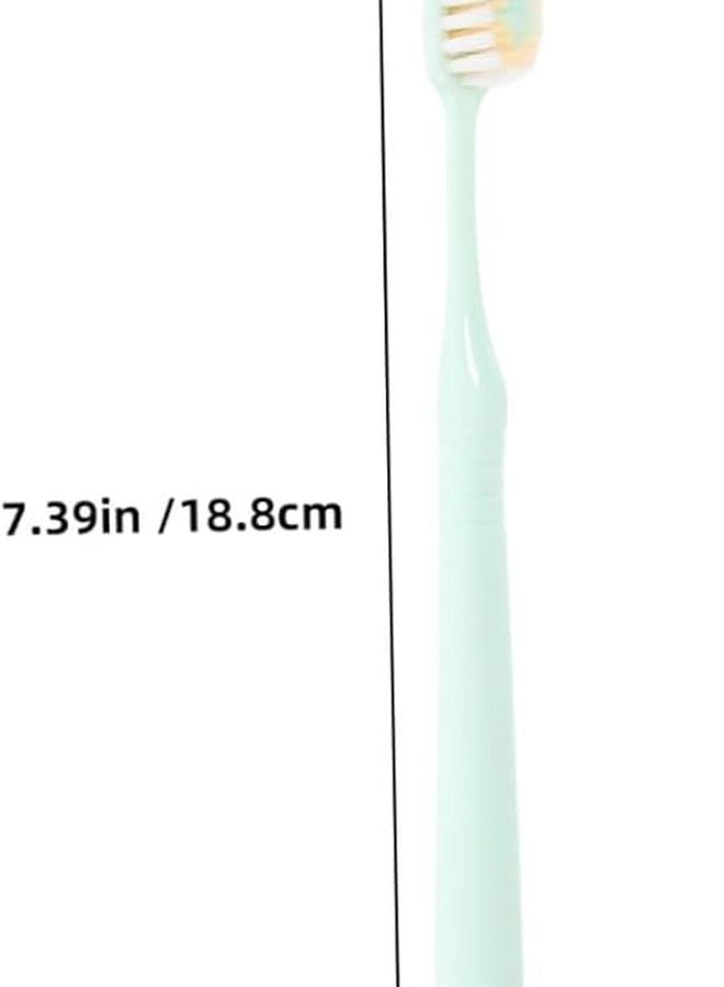 9Pcs Soft Bristle Toothbrush For Adults Sensitive Gums Wide Thin Head Gentle Cleaning - Image 3