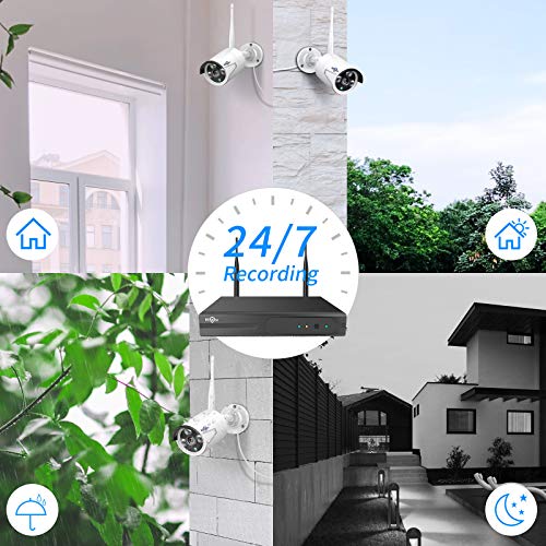 Hiseeu No HDD 16CH Full HD Security Network Video Recorder NVR System, Built-in WiFi Router, Supports 16 Cameras, Supports up to 6TB HDD, Work with Hiseeu Wireless Camera, Work with 2.4G/5G WiFi. - Image 3