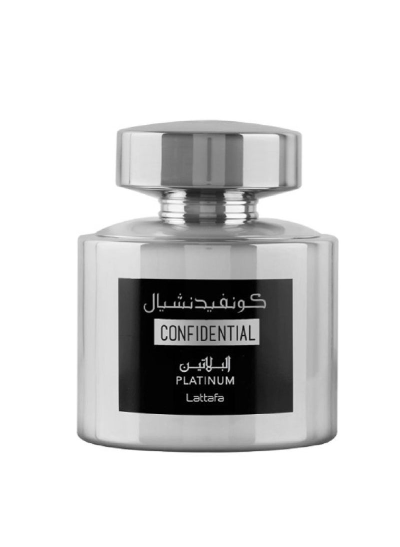 Lattafa Confidential Platinum Eau de Parfum 100ml - Image 3