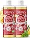 Brittanie's Thyme Pure Castile Liquid Soap Refill (Peppermint, 32 oz Pack of 2) | For Hair & Body, Gentle and Pure, Made with Natural Luxurious Oils, Vegan & Gluten Free Non-GMO - Image 2