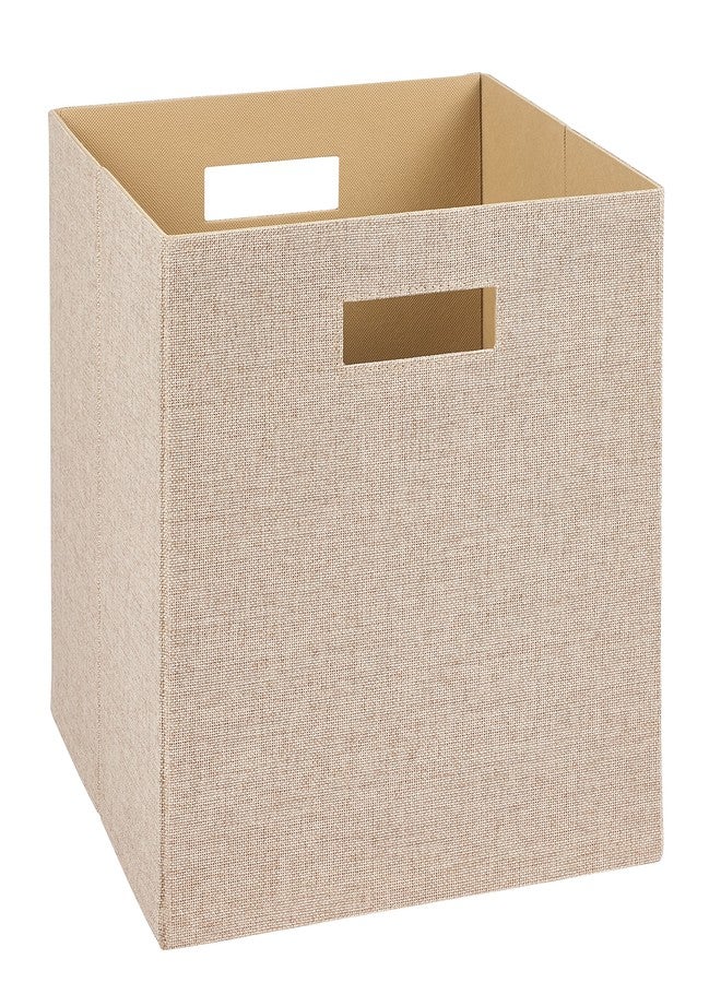 كلوزيت ميد صندوق تخزين قماشي مزخرف من ClosetMaid 7114، لون بيج - Image 1