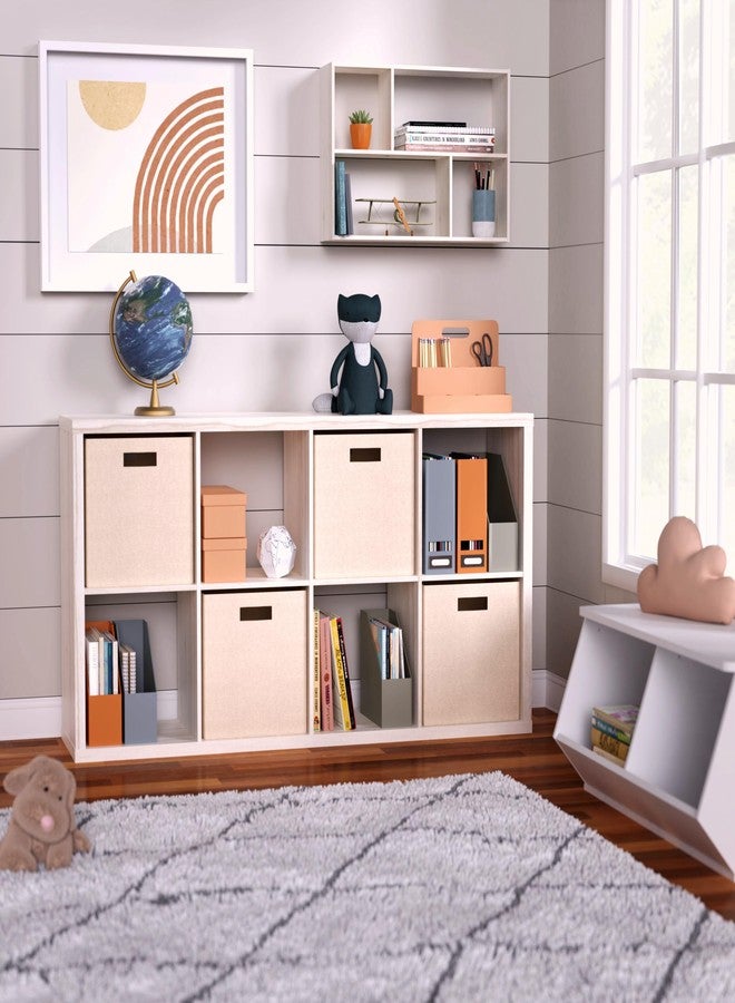 كلوزيت ميد صندوق تخزين قماشي مزخرف من ClosetMaid 7114، لون بيج - Image 3