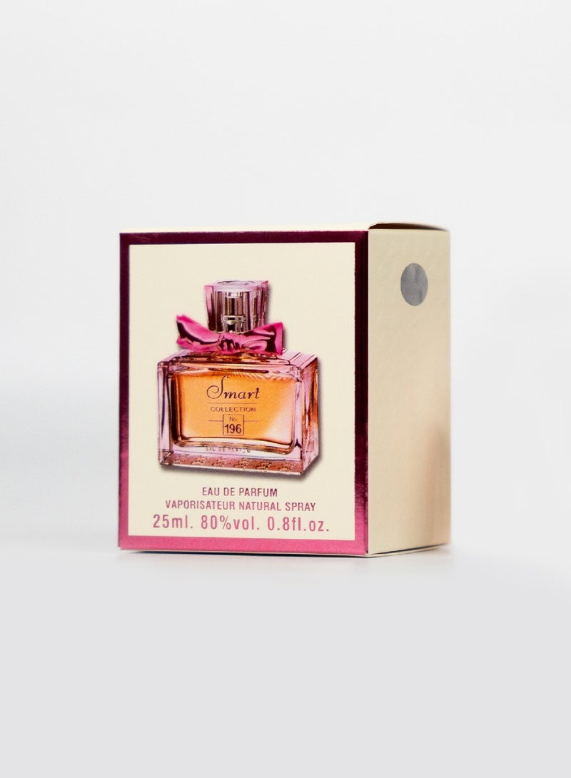 Smart collection Perfume 196 25ml | Long Lasting Unisex Floral, Fruity & Woody Fragrance Perfume for Men and Women - Image 3