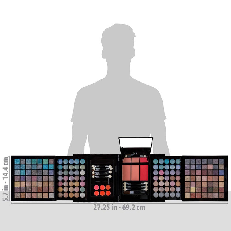 SHANY All In One Harmony Makeup Set - Ultimate Color Combination - Eyeshadows, Blush Powder, Lip-gloss Lipstick, Mini Makeup brushes, Makeup applicators, HOLIDAY GIFT IDEA - New Edition - Image 4