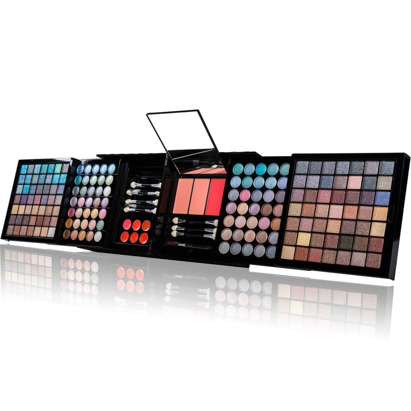 SHANY All In One Harmony Makeup Set - Ultimate Color Combination - Eyeshadows, Blush Powder, Lip-gloss Lipstick, Mini Makeup brushes, Makeup applicators, HOLIDAY GIFT IDEA - New Edition - Image 5