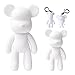 Coniuty DIY Fluid Bear Keychain Creativity Paints Set for Home Decoration Blank Mold 913inch - Image 3