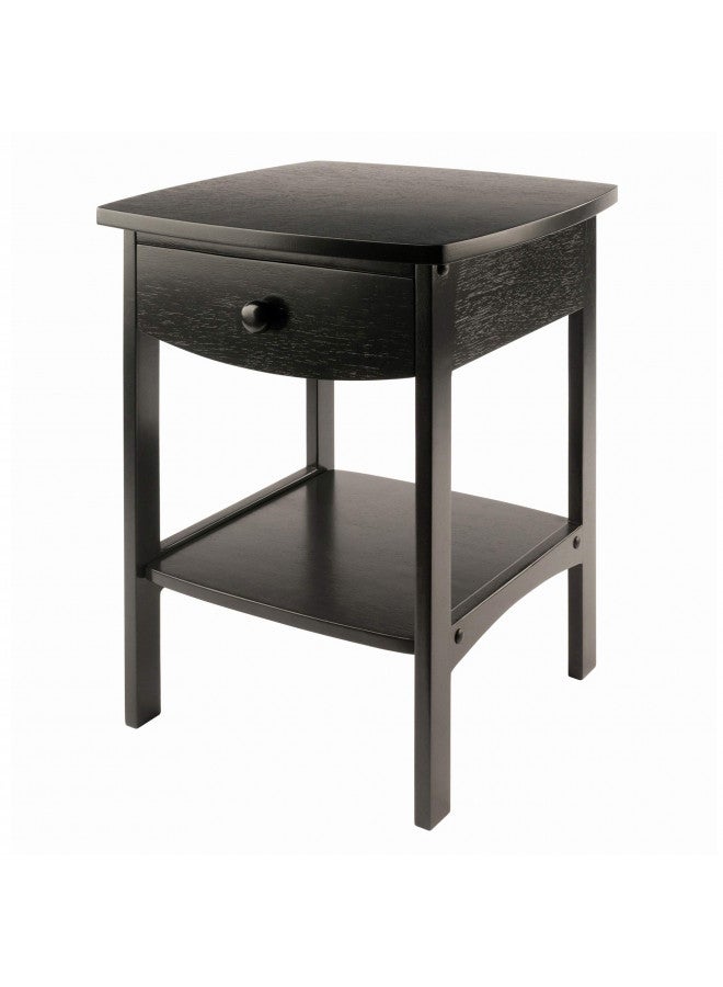 Winsome Wood Claire Accent Table, Black - Image 1