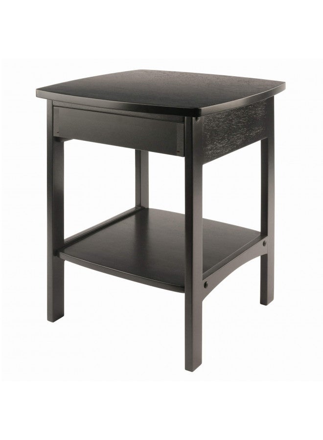 Winsome Wood Claire Accent Table, Black - Image 4