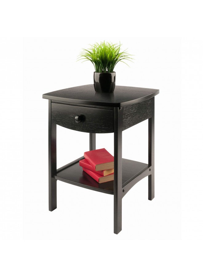 Winsome Wood Claire Accent Table, Black - Image 3