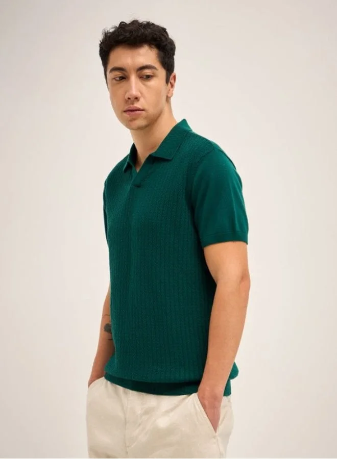 THE BEAR HOUSE  Men's Polo Shirt for Casual & Semi-Formal Wear | Classic Collar Neck T-Shirt | Comfortable, Stylish & Versatile for Office, Travel, Outings & Everyday Use for Men | Best Price UAE