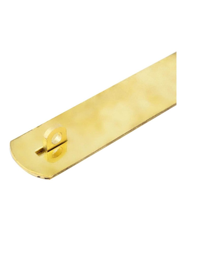 Robustline Hasp and Staple - Gold, 6 Inches - Image 3