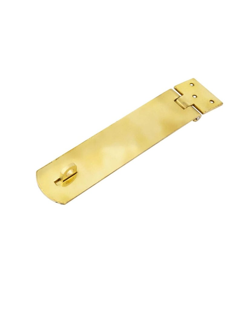 Robustline Hasp and Staple - Gold, 6 Inches - Image 2