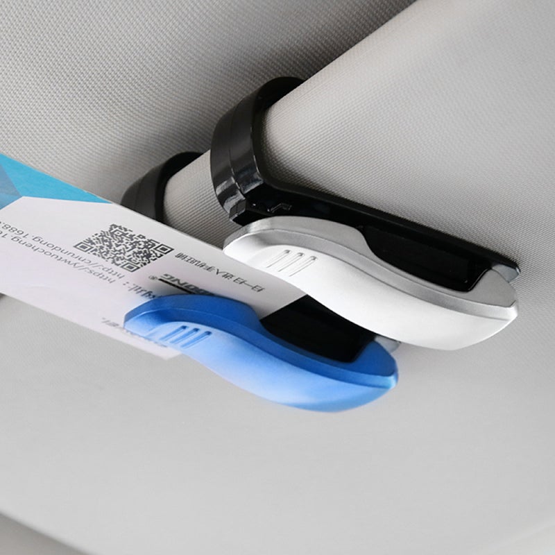 Car Organizer: Compact Design Saves Space - Versatile Storage Sunglass Holder for Vehicle Visor, Business And Family Car Travel - Image 2
