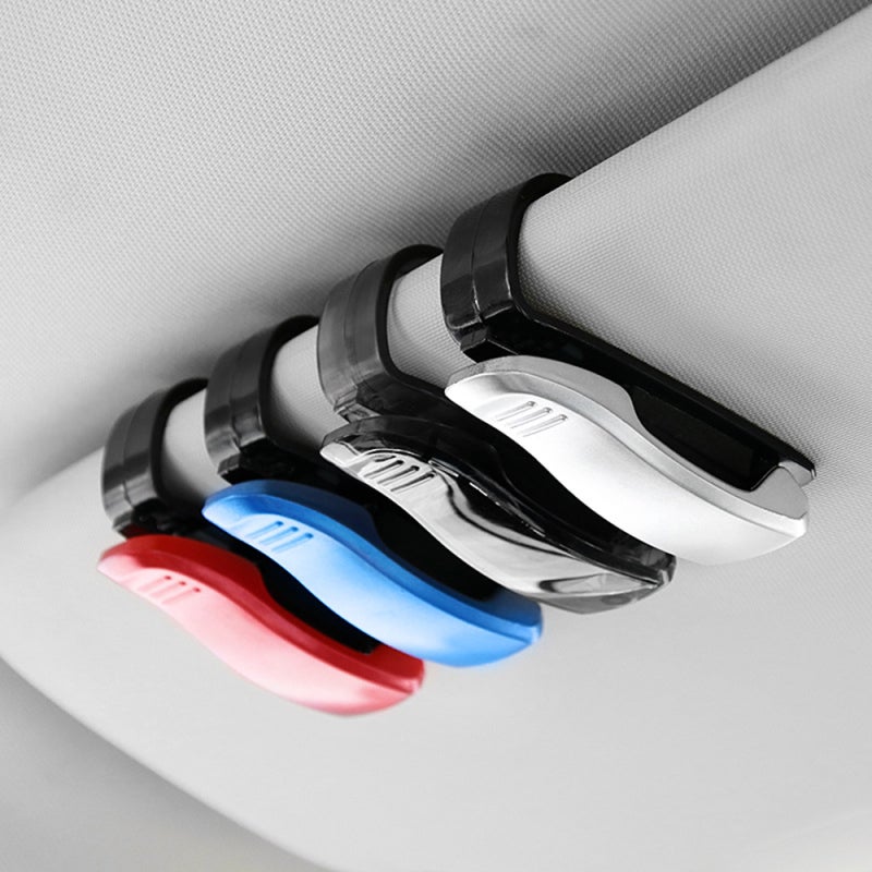 Car Organizer: Compact Design Saves Space - Versatile Storage Sunglass Holder for Vehicle Visor, Business And Family Car Travel - Image 5