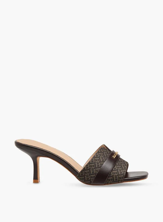Flora Bella By Shoexpress BROWN Flora Bella Women Monogram Print Sandals for Women | Best Price UAE