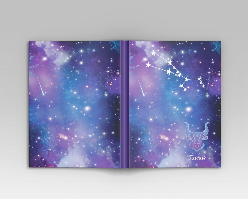 AccuPrints A5 Premium Soft Bound Notebook Size 5.8 * 8.25 inches Diary for Girls and Women (144 Ruled Pages with planner, 80 GSM) (Taurus zodiac signs) - Image 5