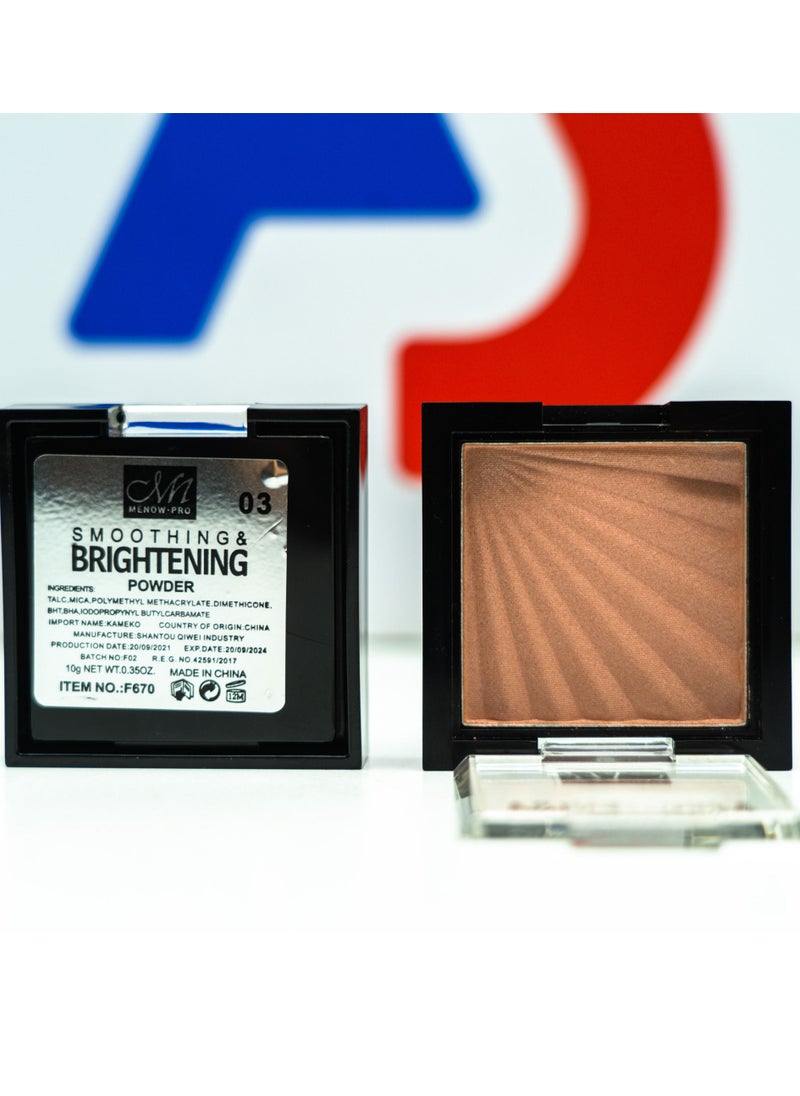 MENOW·PRO - Smoothing & Brightening Highlighter Power 10g - 03 - Image 1