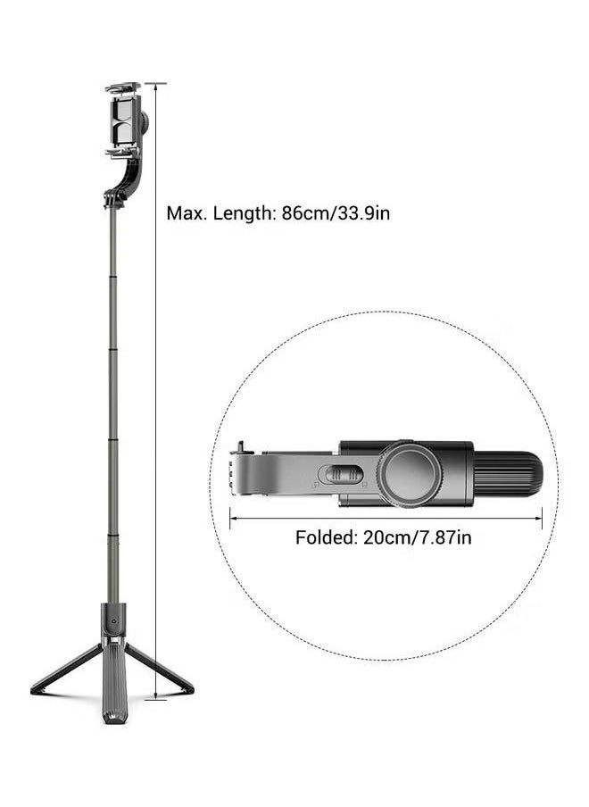 Generic 3-In-1 Phone Gimbal Stabilizer Black  - Image 3