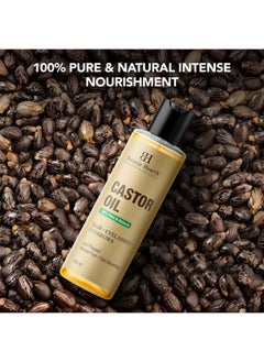 Botanic Hearth Botanic Hearth 100% Pure Castor Oil for Hair - Cold Pressed, Hexane-Free for Hair Growth, Eyelashes, Eyebrows, Skin Care - 150ml  - Image 2