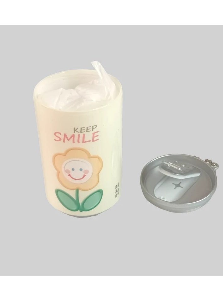 Generic - Refillable can-shaped wet wipes for schools, available in a variety of shapes and colors. - Image 1