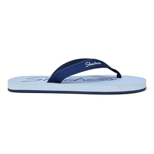 Skechers Women COURTWALD Light Blue Casual Slippers - Image 1