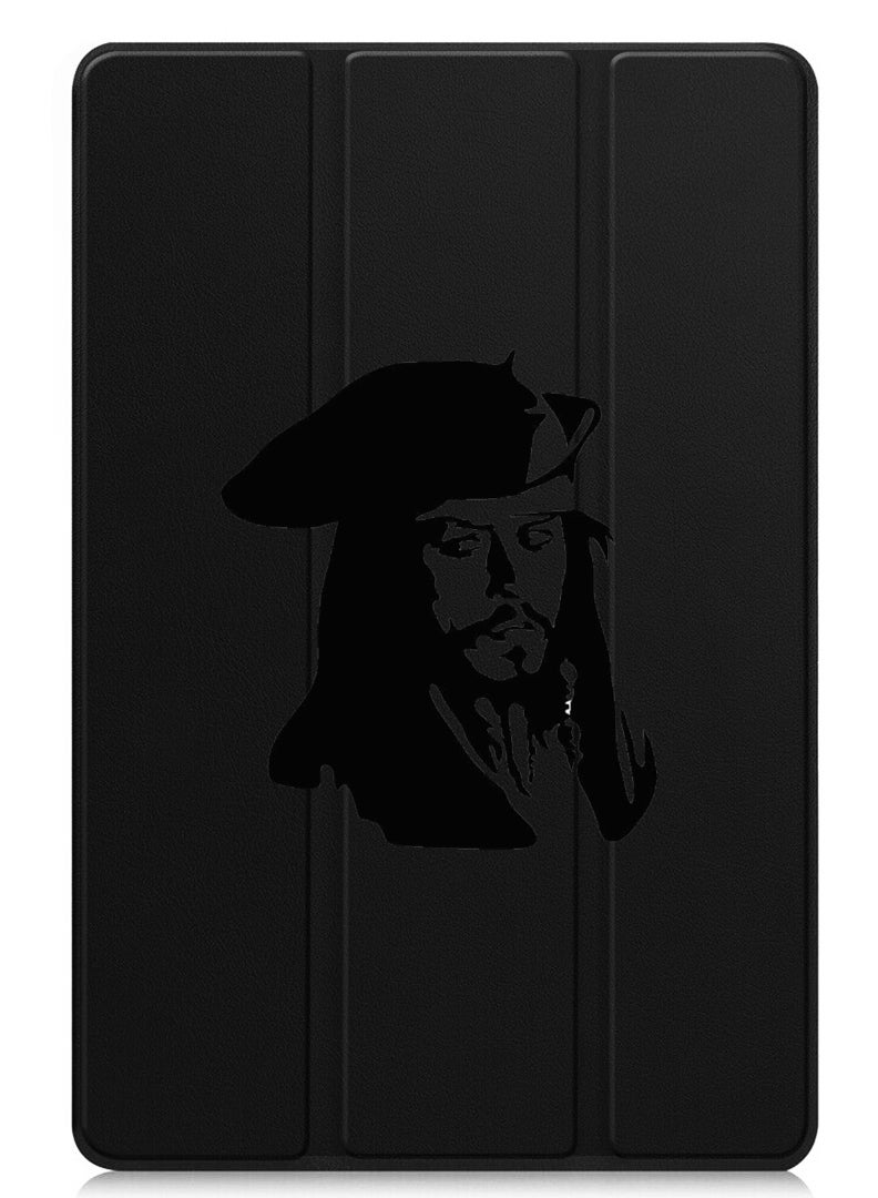 Theodor Protective Flip Case For Apple iPad Pro 11 (2024) With Trifold Stand Auto Wake Sleep Shockproof Cover Jack Pirate - Image 1