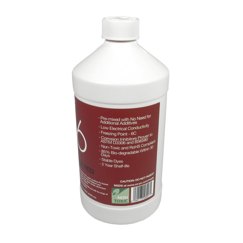 XSPC EC6 High Performance Premix PC Coolant, Translucent, 1000 mL, UV Green - Image 2