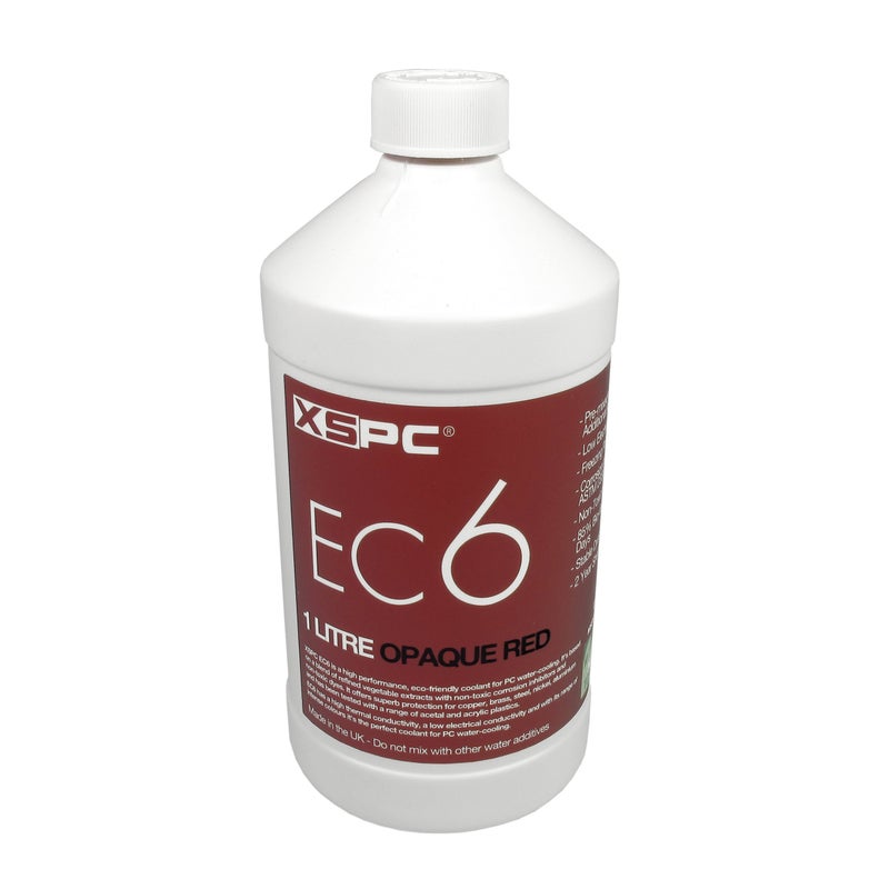 XSPC EC6 High Performance Premix PC Coolant, Translucent, 1000 mL, UV Green - Image 1