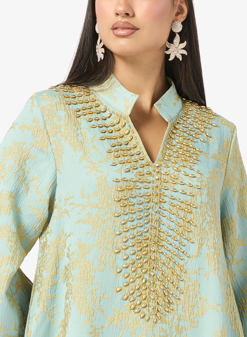 Khizana  Embroidered Jalabiya for Women | Best Price UAE