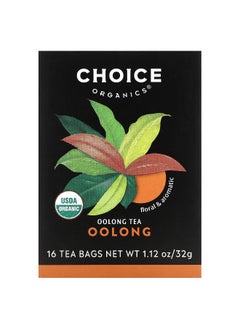 Choice Organic Teas Choice Organic Teas, Oolong Tea, Oolong, 16 Tea Bags, 1.12 oz (32 g)  - Image 1