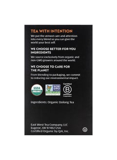 Choice Organic Teas Choice Organic Teas, Oolong Tea, Oolong, 16 Tea Bags, 1.12 oz (32 g)  - Image 2