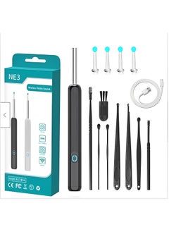 REOCLE Ear Wax Removal Tool Camera Ear Cleaner with Ear Camera HD 1080P Wireless Ear Scope Otoscope with Light Visual Earwax Removal Kits  - Image 2