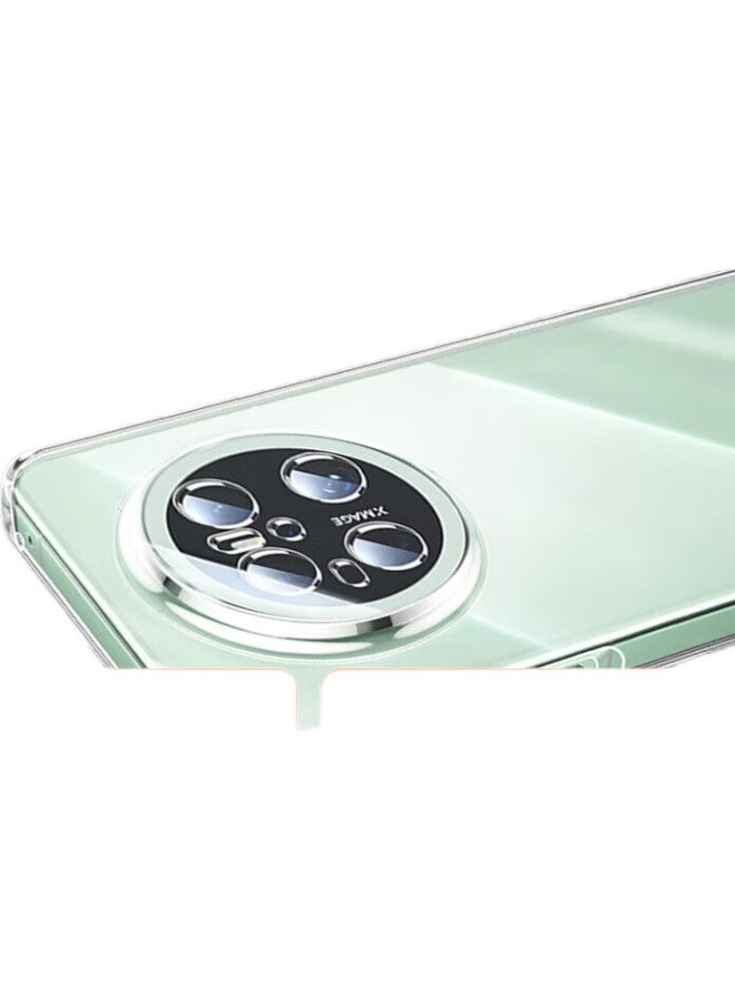 Koolife Huawei Mate 70 Phone Case Protective Cover, Huawei Phone Protective Case Lens Full Coverage Simple Skin-Friendly Transparent Soft Shell Fading Fingerprint Back Cover - Image 1