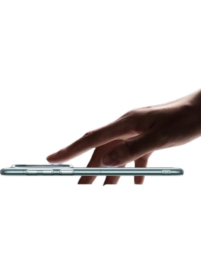 Koolife Huawei Mate 70 Phone Case Protective Cover, Huawei Phone Protective Case Lens Full Coverage Simple Skin-Friendly Transparent Soft Shell Fading Fingerprint Back Cover - Image 2