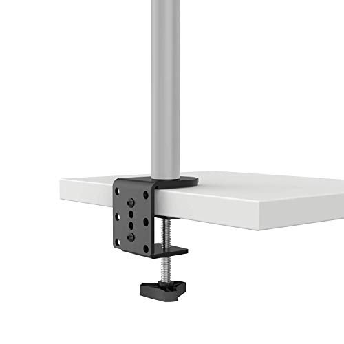 WALI C-Clamp Base Stand Mounting Accessory for WALI Monitor Mount Workstation System (C-CLAMP), Black - Image 4