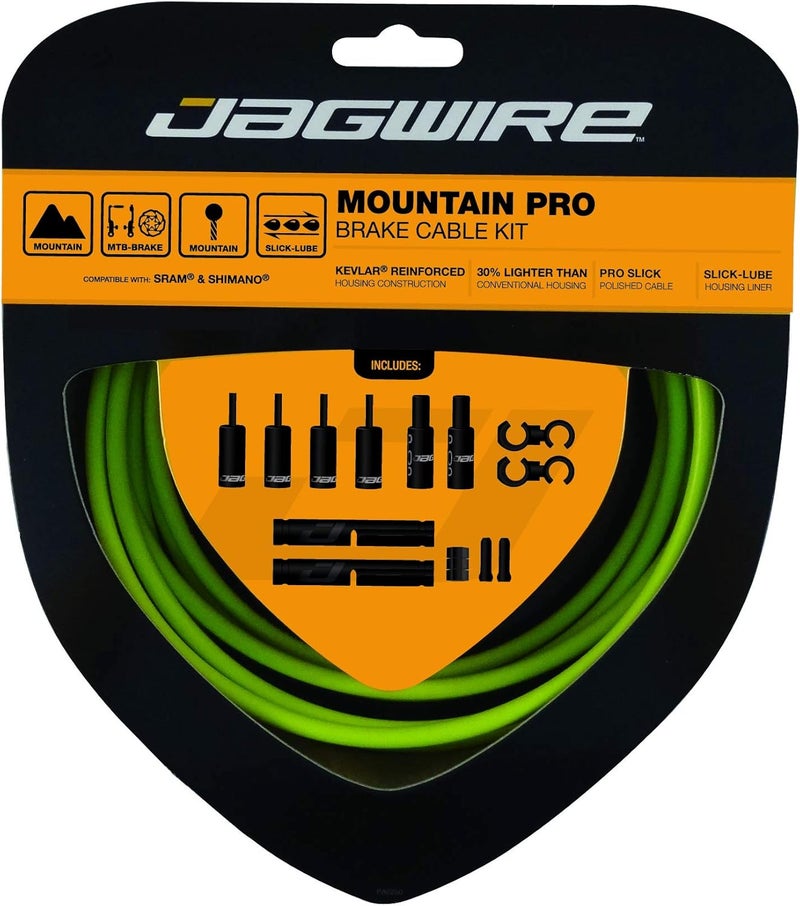 Jagwire PCK402 Cable and Sheath Kit Unisex Adult, Organic Green - Image 1