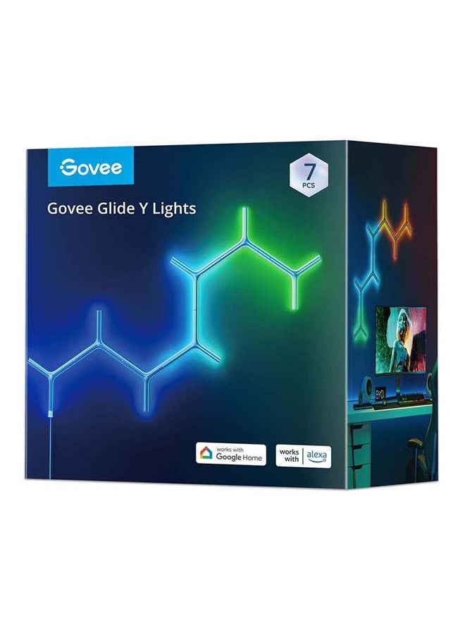 Govee Govee Glide Y Lights (H6065) 36 Volt 72 Watt Multicolor 26 x 23 x 17 cm  - Image 1