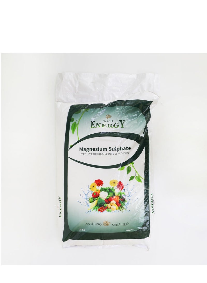 DESERT ENERGY Desert Energy Epsom Salt is a Versatile and Essential Product for Both Gardening and Personal Care. It Offers Numerous Benefits for Plant Growth Soil Health and Muscle Relie High Quality Magnesium Sulfate is Available in a Large 25kg Bag Making it Ideal for Both Professional Gardeners and Home use.  - Image 2