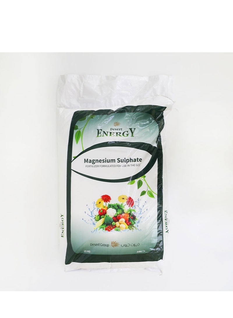 DESERT ENERGY Desert Energy Epsom Salt is a Versatile and Essential Product for Both Gardening and Personal Care. It Offers Numerous Benefits for Plant Growth Soil Health and Muscle Relie High Quality Magnesium Sulfate is Available in a Large 25kg Bag Making it Ideal for Both Professional Gardeners and Home use.  - Image 3