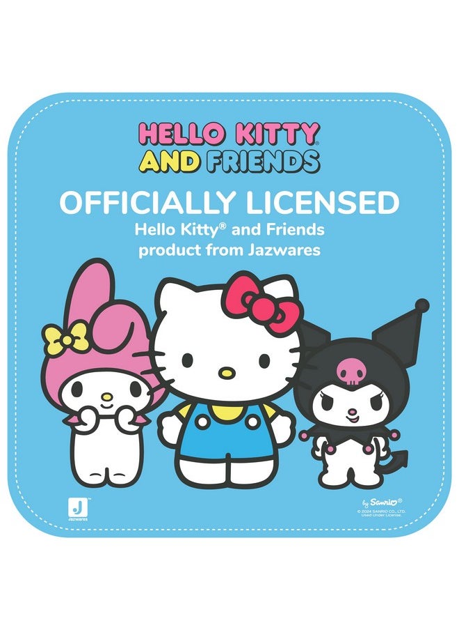 Hello Kitty - And Friends Series 2, Hello Kitty Red Punks Plush - Officially Licensed Sanrio Product From Jazwares - Ages 6+ - Image 1