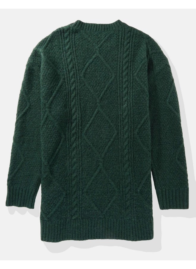 American Eagle Crew Neck Knitted Sweater  - Image 4